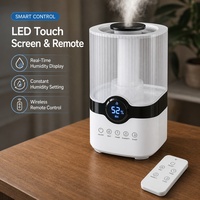 Humidificateur ultrasonique pour la maison, diffuseur d'huiles essentielles, brume fraîche avec télécommande pour le bureau, l'hôtel