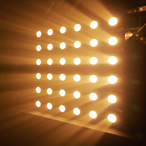 Bán Hot LED ma trận 36x5 Wát blinder Đảng lights LED Disco trang trí nội thất ánh sáng DJ ấm trắng hổ phách 80 đèn laser Câu lạc bộ Nhôm + Nhựa - Product Image 6