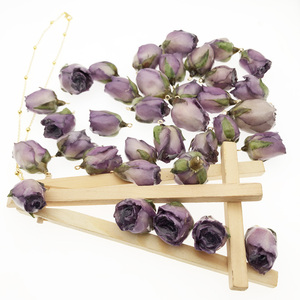 Miglior regalo per lei resina Epossidica naturale fatto a mano Reale Nascita Fiore rosa bocciolo di rosa della collana di amore - Product Image 5