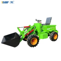 Minipala Gommata Elettrica YGZG 4x4 con Pneumatici a Spina di Pesce 500-12, Camion per Movimentazione a Basse Emissioni