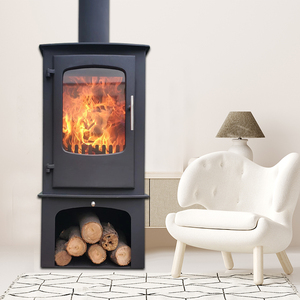 Poêle <span class=keywords><strong>à</strong></span> <span class=keywords><strong>bois</strong></span> 12 kW, poêle <span class=keywords><strong>à</strong></span> combustion fermée autoportant pour Lodge SA - Product Image 6