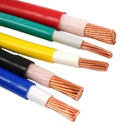 Hochwertiges, massives, isoliertes Nylon-Einadrig-Kupferkabel für den Bau, H07V-U H07V-R 1,5mm 2,5mm 4mm Hausstromkabel