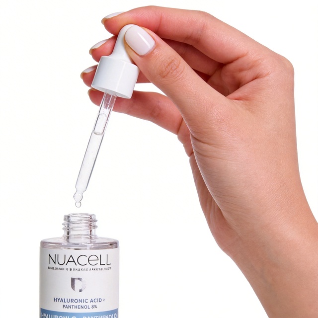 NUACELL Deep Hydration Face Serum B5 Panthenol Anti-Aging Fluid Home Aesthetic Treatment