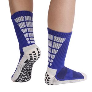 Wholesale Custom Adult Cycling Sports <b>Socks</b>-Spring Season Hand Drawn Design Sweat-Absorbent Solid Color & Dot Glue <b>Socks</b> - Product Image 1