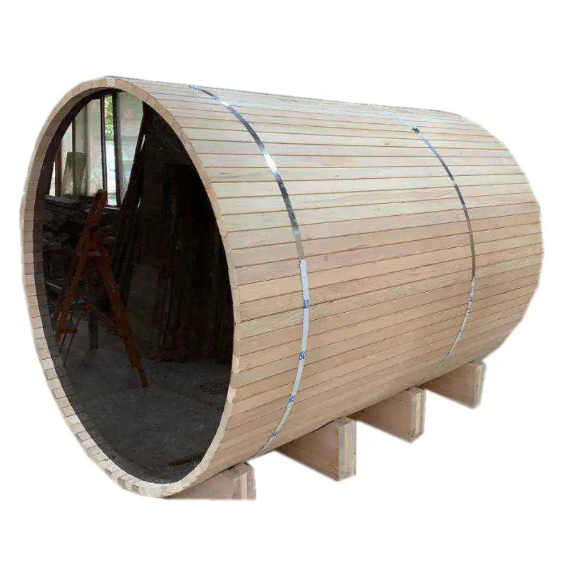 Buiten Vat Sauna 'S Traditionele Elektrische Sauna Traditionele Outdoor Barrel Sauna