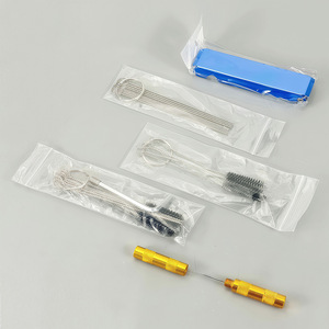Kit de brosses de nettoyage pour pistolet à peinture, 39 pièces, outils métalliques pour l'entretien des aérographes et la réparation automobile - Product Image 3