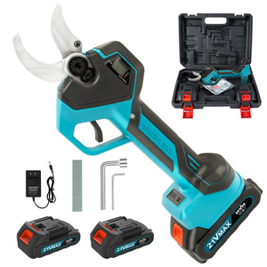 Pruning Shear Battery Powered Cordless Portable Pruner Lightweight for Garden <b>Tree</b> <b>Branch</b> Cordless Operation No Need for Power C - Product Image 1