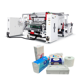 Europese Standaard Automatische Gebruikte Servet Machines Tissuepapier Productielijn Gezichtsdoekjes Papier Omzetten Machines Op Papier - Product Image 5