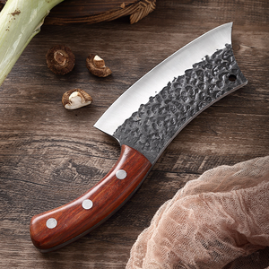 Cuchillo para Deshuesar de Espiga Completa, Cuchillos de Chef Serbios, Cuchillo de Acero Inoxidable con Alto Contenido de Carbono para Cocina, Campamento o Supervivencia - Product Image 6