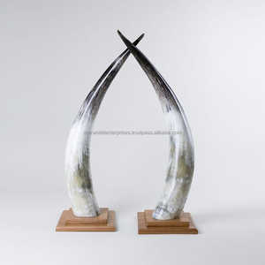 Buffalo Ox Supply Horn Viking <b>Mug</b> Eco-friendly <b>with</b> <b>Lid</b> and Hand Grip for Beer and Wine Dirking Bulk Quantity From India - Product Image 2