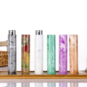 Luxury Cosmetic Packaging <b>10ml</b> Rotating ABS Marble Spray <b>Bottle</b> Leakproof Refillable Empty Perfume <b>Bottle</b> - Product Image 2