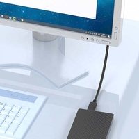 Cable de Datos Micro B 3.0 USB 3.0 para Sincronización y Transferencia, para Disco Duro Externo e Impresora, Longitud Personalizada, Cobre Puro, Alta Velocidad