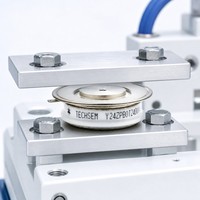 Diode redresseuse TECHSEM Y24KPEOT09K 860A 200-1400V, disque en céramique à pince, semi-conducteur de puissance pour systèmes de redressement industriels de soudage
