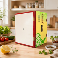 Boîte en carton ondulé pliable et résistante, fabriquée avec des matériaux recyclés écologiques, pour fruits et légumes frais