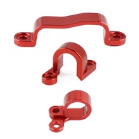 NiceCNC klem pemandu garis selang rem sepeda motor untuk Honda CRF 450R 450X 250R CRF450R CRF450X CRF250R 2010-2013 2012 Aksesori
