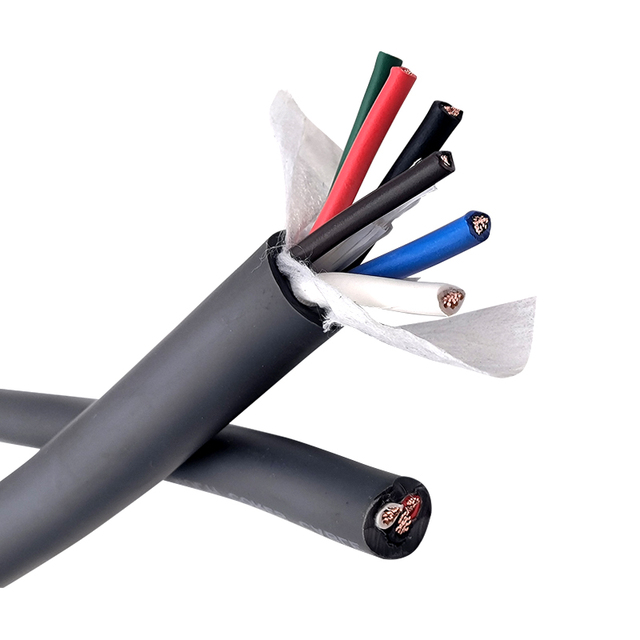 Wholesale Stock TRVV 6 Cores Special PVC Flexible Power Wire Cable