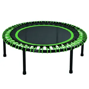 Indoor Mini Fitness Trampoline with bungee rope suspension for Balancing practice 40inch 45inch 48inch