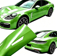 Film de protection de voiture de luxe vert auto-réparateur, changeant de couleur, anti-UV, anti-infrarouge, TPU, protection intégrale 7,5 mil, rouleau anti-rayures, personnalisable