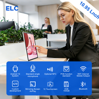 Tableta Comercial Android de 11 Pulgadas con Señalización Digital en Forma de L, RK3576S 3TOPS 4+64GB, con NFC, POE, Wifi6 y Bluetooth
