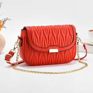 2025 Summer New fashion candy color female leather <b>sling</b> <b>bags</b> <b>women</b> fashion hand <b>bag</b> - Product Image 5