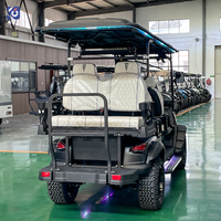Voiturette de golf électrique CAMP avec batterie au lithium, homologuée pour la route, 72v, mini voiturette de golf, club car
