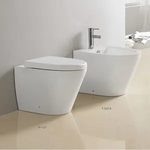 Wc de parede sem aro novo design europeu banheiro