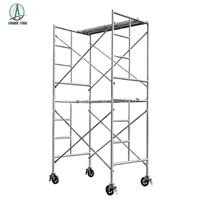 Xây dựng Kết Cấu Thép mạ kẽm và hệ thống giàn giáo khung Châu Âu andamio với nền tảng làm việc để xây dựng - Product Image 6