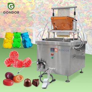 Jelly Gummy Vitamin Automatic Starch Small Mould Fruit Juice Rubber Hand Small <b>Candy</b> Bean Production Make <b>Machine</b> - Product Image 1