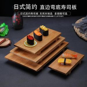 จานซูชิไม้ไผ่ สีพื้น รักษ์โลก สำหรับอาหารญี่ปุ่น เกาหลี โรงแรม ถาดเสิร์ฟอาหาร - Product Image 4