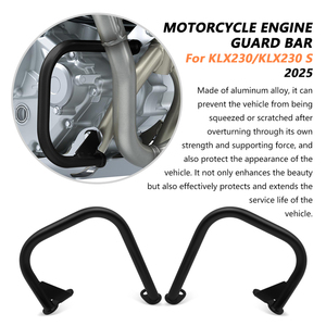 Cản trước xe máy địa hình thép mới 2025 Kawasaki KLX230 <span class=keywords><strong>KLX</strong></span> 230S, lắp vít, bảo vệ khung, bảo vệ động cơ - Product Image 4