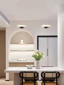 Accesorios de iluminación minimalista LED creativa sala de estar dormitorio lámpara de noche luz colgante - Product Image 3