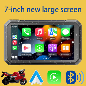 Ban đầu R & D 7 inch không thấm nước moto xe chơi Navigation DVR Màn hình <span class=keywords><strong>GPS</strong></span> <span class=keywords><strong>Navigator</strong></span> Android tự động xe máy Carplay - Product Image 3