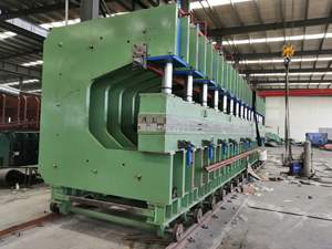 Machine de fabrication de barrage en caoutchouc/presse de vulcanisation de barrage en caoutchouc - Product Image 4