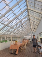 Serre de jardin, orangerie, toit de terrasse pour mariage
