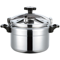Autocuiseur à pression en alliage d'aluminium antidéflagrant, type à garniture, pour cuisinière à gaz à flamme nue, usage domestique et commercial