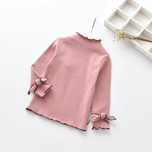 Nouvelle Blouse Coréenne Unie à Col Montant pour Enfants – Coupe Classique - Product Image 4