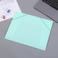 Carpeta de Archivo de Documentos A4 de PP con Cierre de Banda Elástica, Bolsa de Archivo de Papel Impermeable, Organizador de Papelería para Oficina y Escuela