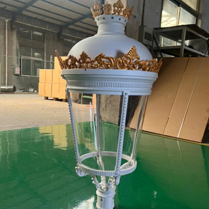 Lámpara de Jardín LED Clásica Europea IP66, Farola Decorativa, 3000K 4000K 5000K, Aluminio Fundido a Presión - Product Image 5