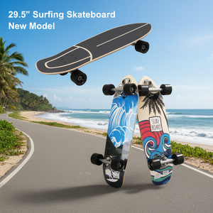 Patineta de Surf de 29.5 Pulgadas, Modelo 82006, 2 Piezas/CS, 2 Ruedas de PU, Material de Aluminio y Madera de Arce, Selección de Colores Disponible - Product Image 5