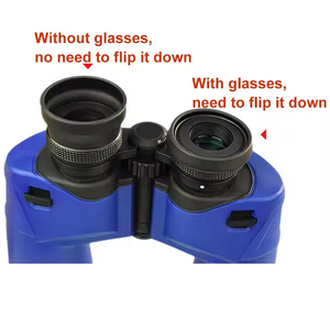 Jumelles antichoc étanches 7x50 WP avec boussole intégrée pour la navigation de plaisance Camping Natation Autres activités de plein air - Product Image 3