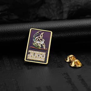 Épingles personnalisées en alliage métallique émail doux épingles 3D sport or <span class=keywords><strong>argent</strong></span> Judo Baseball Basketball Soccer Hockey Pin Badge pour Souvenirs - Product Image 5