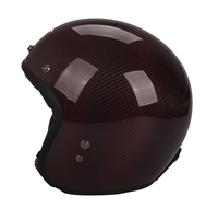 Fabriqué en CHINE OEM YA-651 royale Fibre de carbone avancée de haute qualité avec DOT Vintage casco para moto fibra de