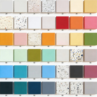 Nouvelle Collection : Carrelage Mural et de Sol en Terrazzo Gris Moderne, Pierre Artificielle pour Hôtels et Salles de Bain
