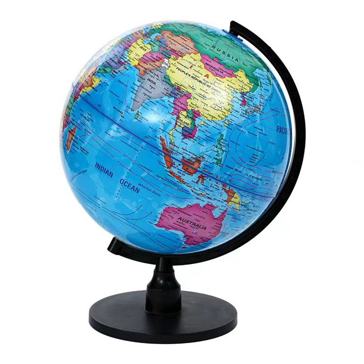 Small Globe of the world with stand Geography Map Educational Toy for Kids Globe