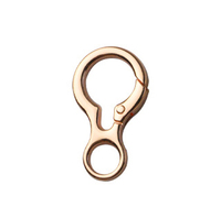 Cloxy métal porte-clés accessoires alliage porte-clés porte-clés connecteur gourde forme ressort boucle à pression gourde mousqueton Clip