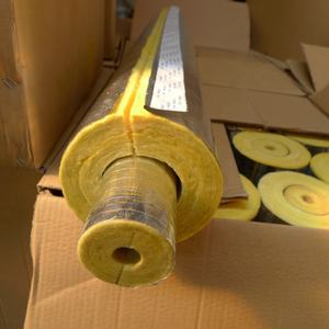 <span class=keywords><strong>Isolation</strong></span> de tuyaux en laine de verre ignifuge hydrofuge 64 kg/m3 50 mm <span class=keywords><strong>Extérieur</strong></span> Écologique Classe A1 - Product Image 5