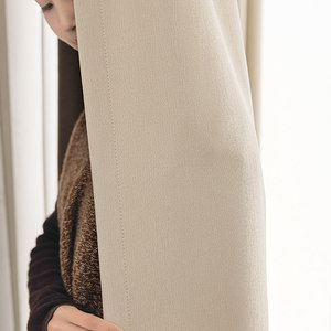 <span class=keywords><strong>Cortinas</strong></span> Opacas de Lujo Sencillas ZSTARR con Ojales, <span class=keywords><strong>Cortinas</strong></span> de Tela Texturizada Natural, Gruesa, Elegante y de Alta Gama <span class=keywords><strong>para</strong></span> Hotel - Product Image 3