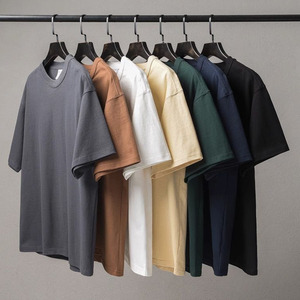 Nueva Llegada, Camiseta Blanca de Corte Cuadrado y Peso Pesado de 250G para Hombre, Cuello Redondo, Manga Corta - Product Image 1