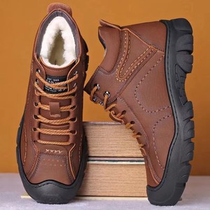 Nuevos Zapatos Térmicos para Hombre de Otoño e Invierno, Calzado Casual Impermeable y Grueso para Hombre, Botas de Nieve para Deportes al Aire Libre - Product Image 2