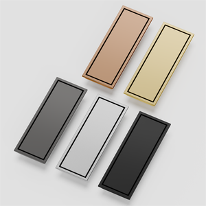 רצפת מקלחת ניקוז נירוסטה ניקוז אריח אמבטיה ליניארי בלתי נראה מלבני ניקוז קומה מלבני - Product Image 1